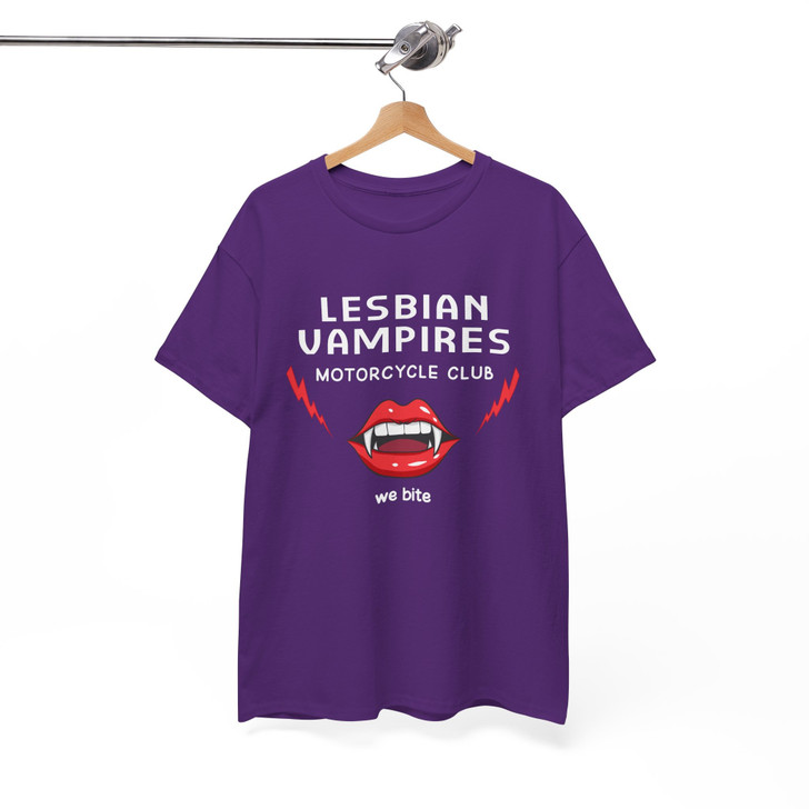Lesbian Vampires Shirt Gothic Halloween T-Shirt S-5XL