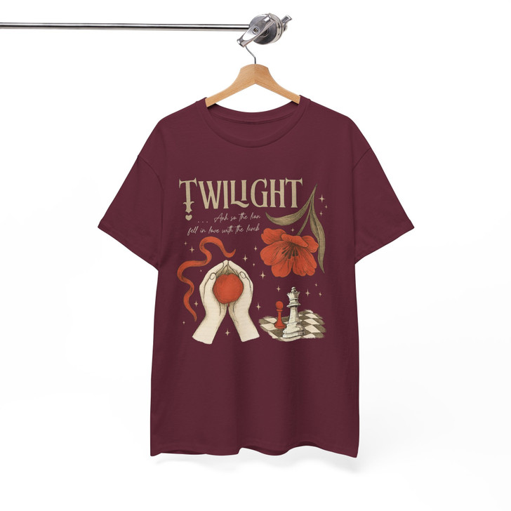 Retro Twilight So The Lion Fell In Love With The Lamb Shirt T-Shirt S-5XL