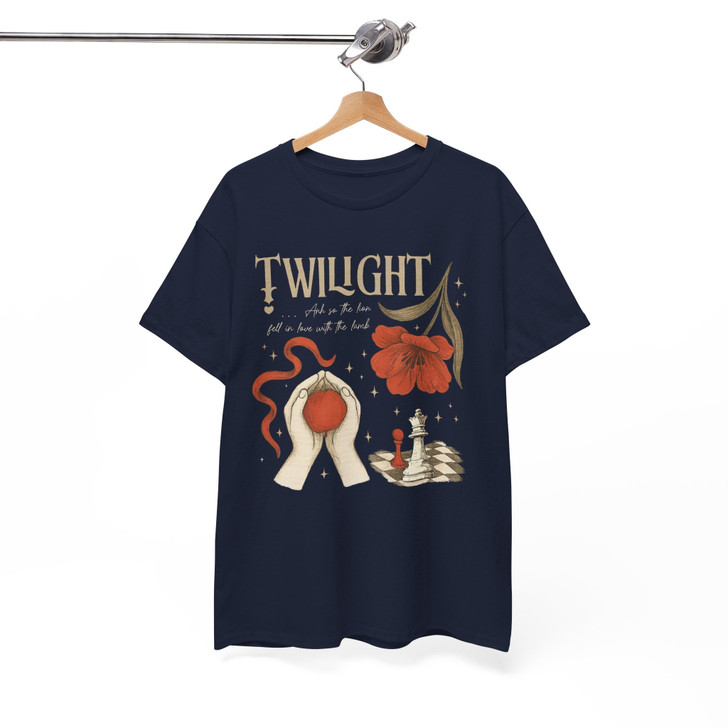 Retro Twilight So The Lion Fell In Love With The Lamb Shirt T-Shirt S-5XL