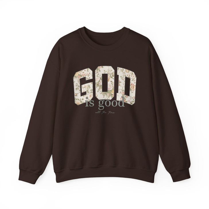 God Is Good Christian Bible Verse Sweatshirt Adult S-5XL