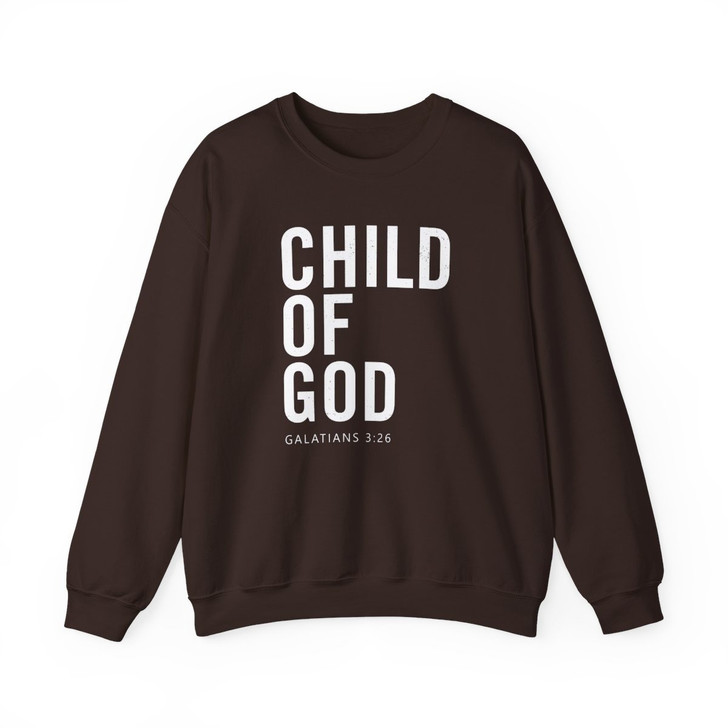 Child Of God Christian Faith Sweatshirt Adult S-5XL
