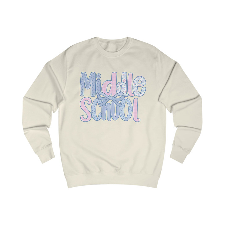 Middle School Teacher Back To School Sweatshirt Adult S-5XL
