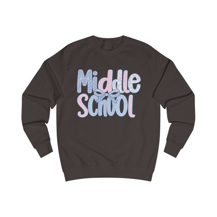 Middle School Teacher Back To School Sweatshirt Adult S-5XL