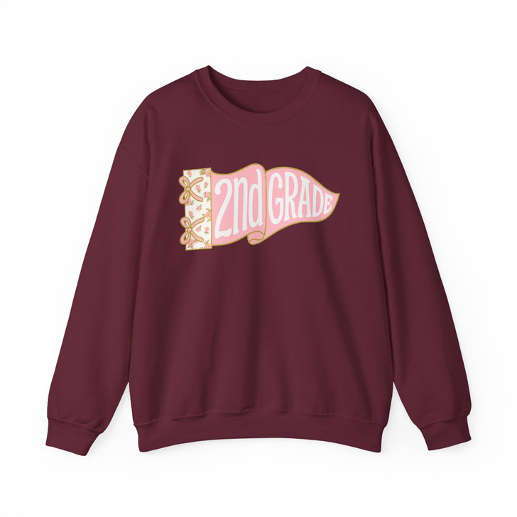 Custom Pennant Flag Teacher Sweatshirt Adult S-5XL