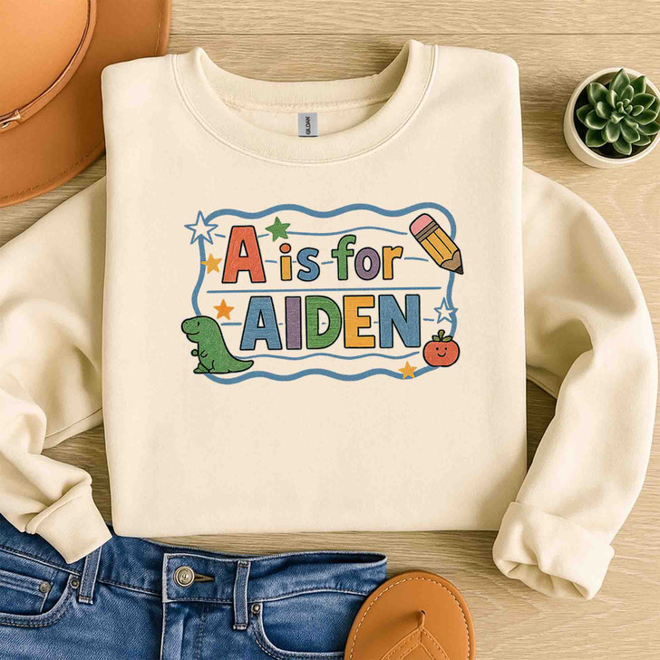 Custom Name Toddler Back To School Sweatshirt Adult S-5XL