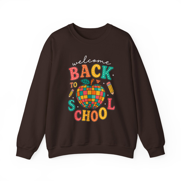 Welcome Back To School Sweatshirt Adult S-5XL