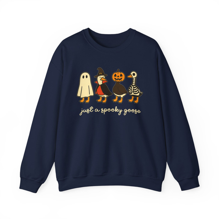 Just A Spooky Goose Sweatshirt Adult S-5XL