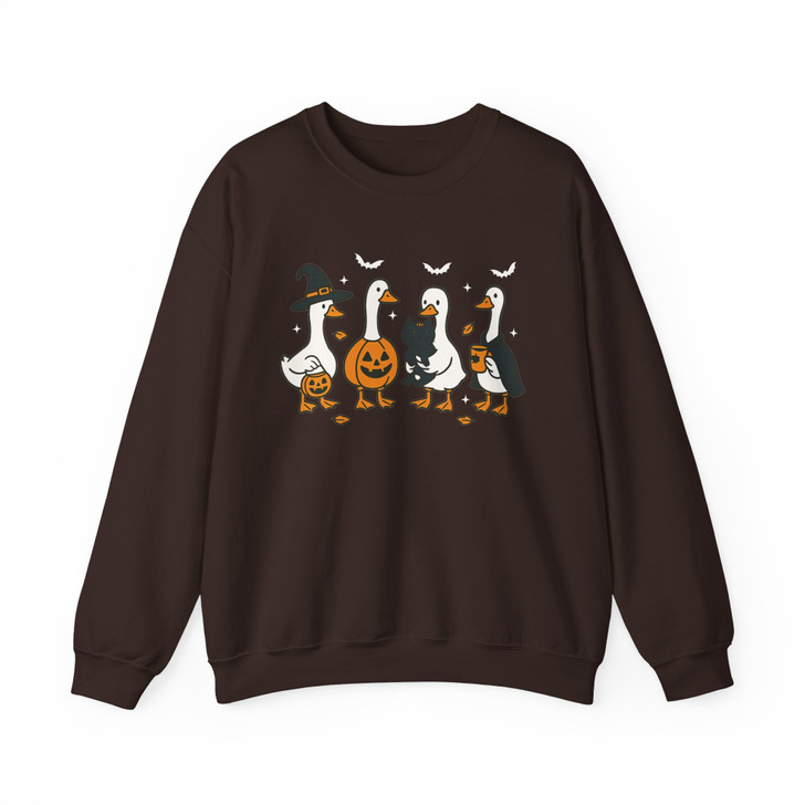 Silly Goose Halloween Sweatshirt Adult S-5XL