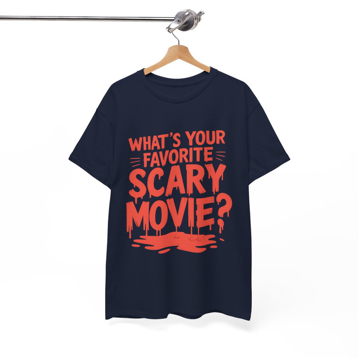 Whats Your Favorite Scary Movie Shirt Horror T-Shirt S-5XL