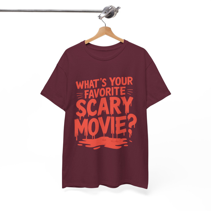 Whats Your Favorite Scary Movie Shirt Horror T-Shirt S-5XL