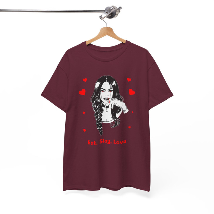 Eat Sleep Love Vampire Shirt Cute Gothic T-Shirt S-5XL