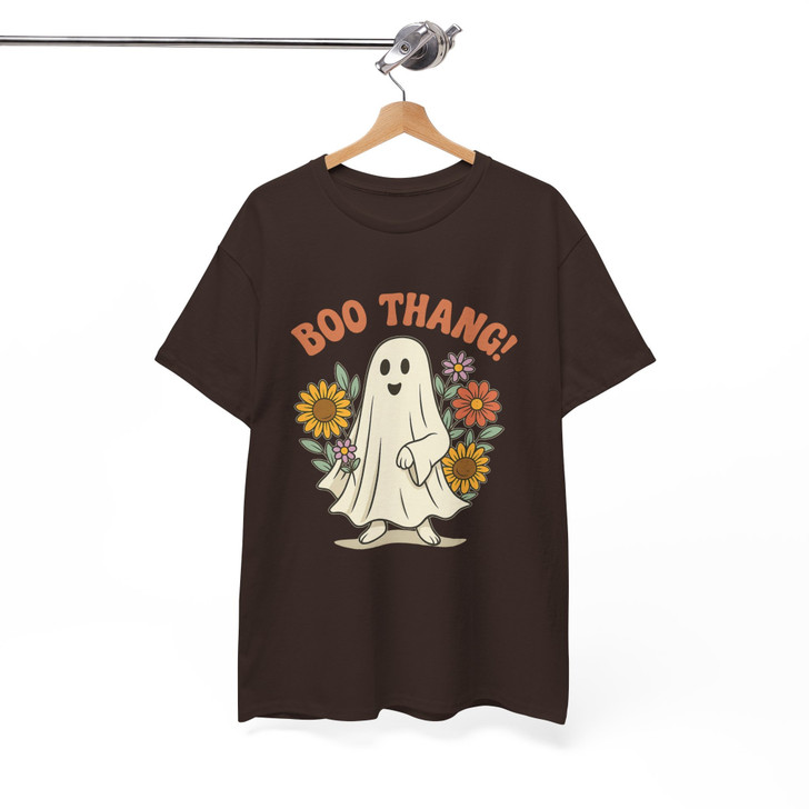 Ghost Pumpkin Halloween Shirt Spooky Cute Fall Festival T-shirt S-5XL