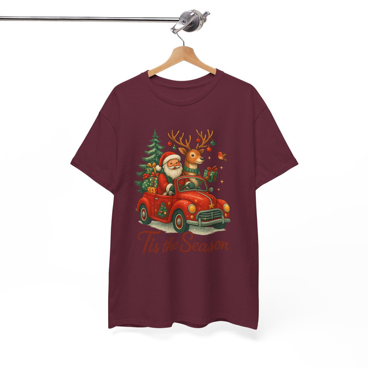 Christmas Holiday Cozy Winter Festive Shirt T-shirt S-5XL
