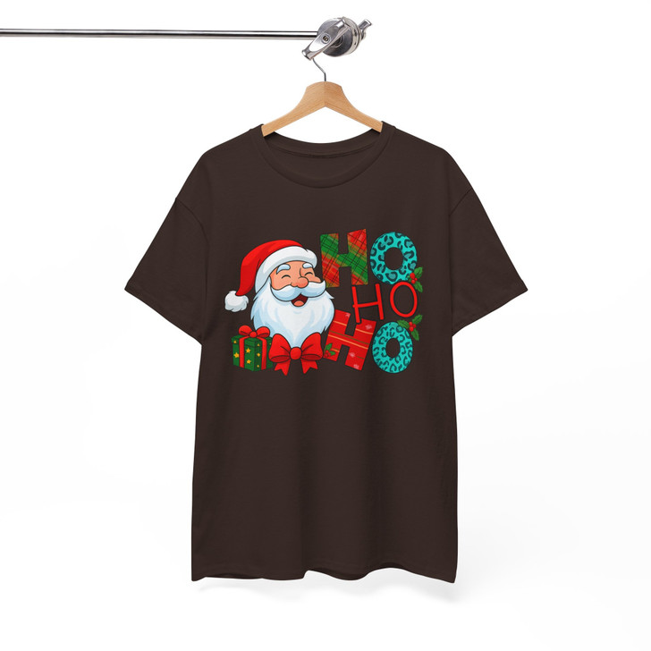 Ho Ho Ho Santa Christmas Holiday Shirt T-shirt S-5XL