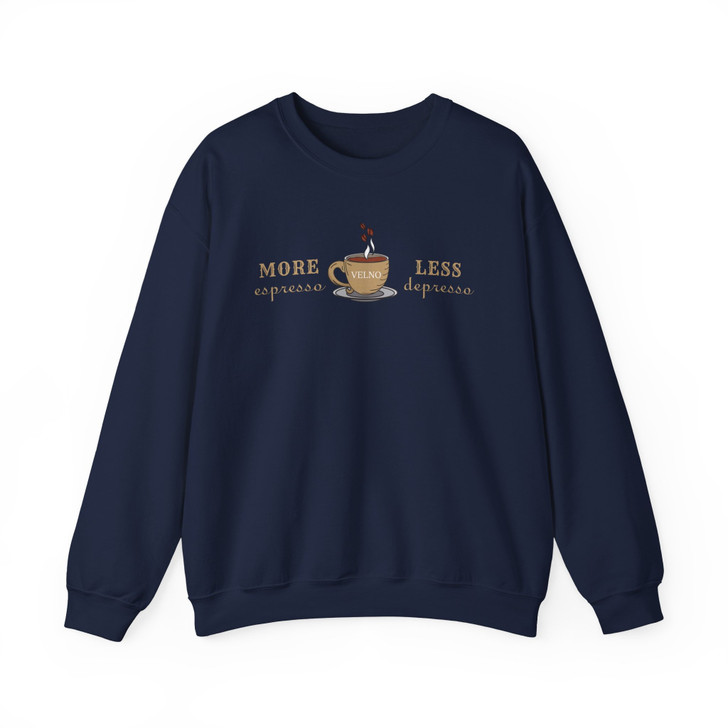 Funny Retro Coffee Sweatshirt Adult S-5XL