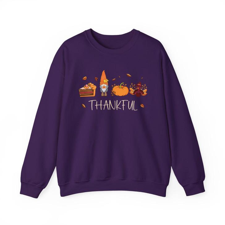 Gnomes Fall Thanksgiving Sweatshirt Adult S-5XL