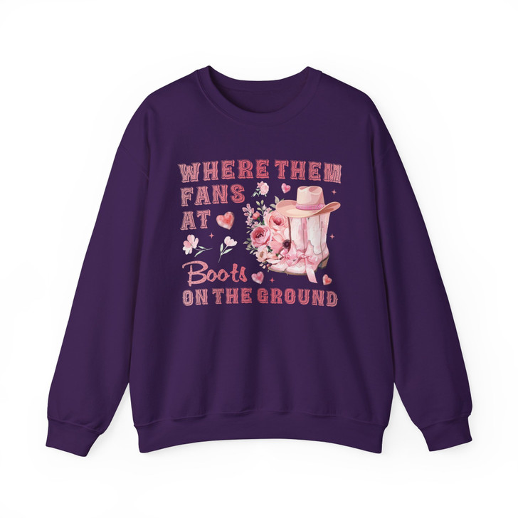 Where Them Fans At Rodeo Sweatshirt Adult S-5XL