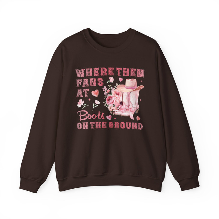 Where Them Fans At Rodeo Sweatshirt Adult S-5XL