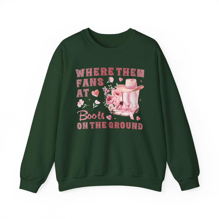 Where Them Fans At Rodeo Sweatshirt Adult S-5XL