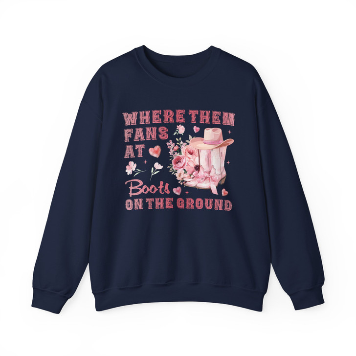 Where Them Fans At Rodeo Sweatshirt Adult S-5XL