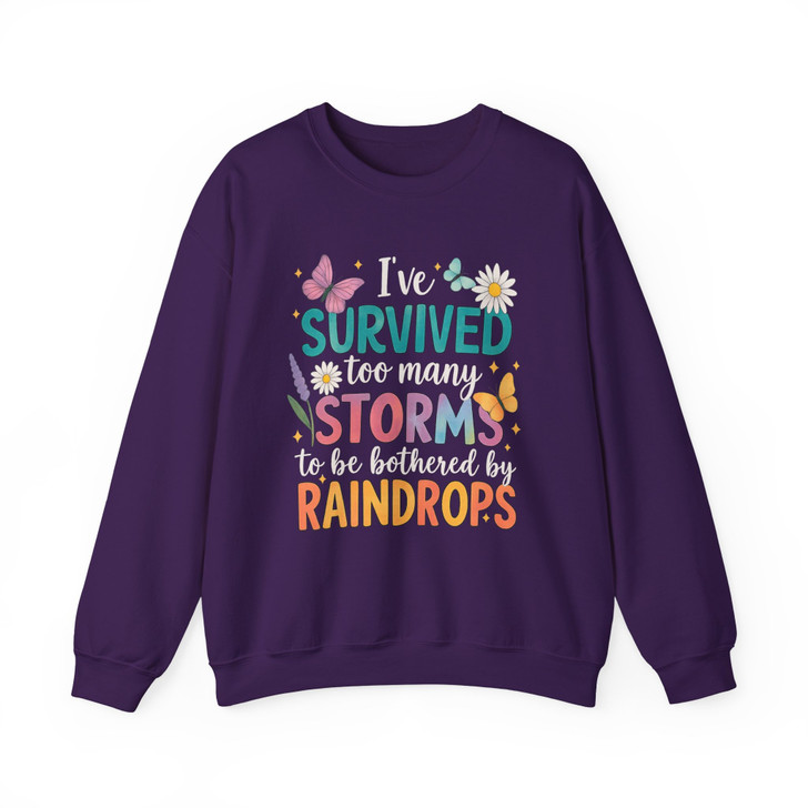 Ive Survived Too Many Storms Sweatshirt Adult S-5XL
