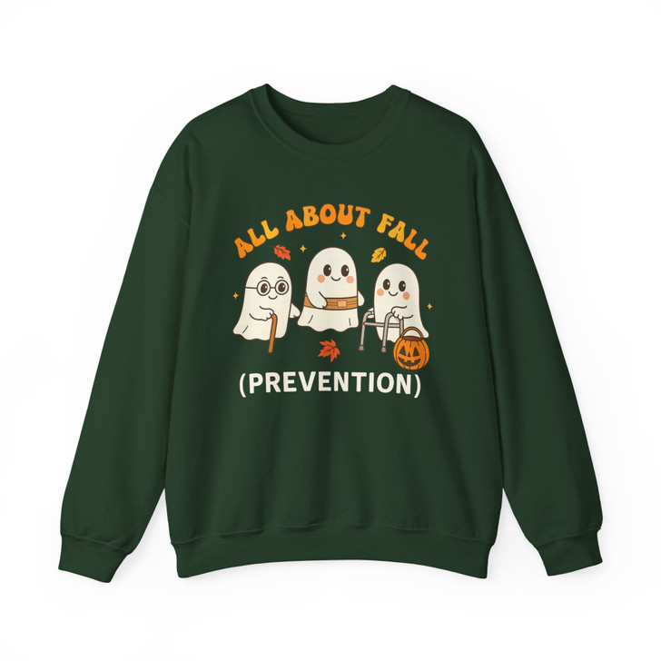 Fall Prevention Ghost OT Sweatshirt Adult S-5XL