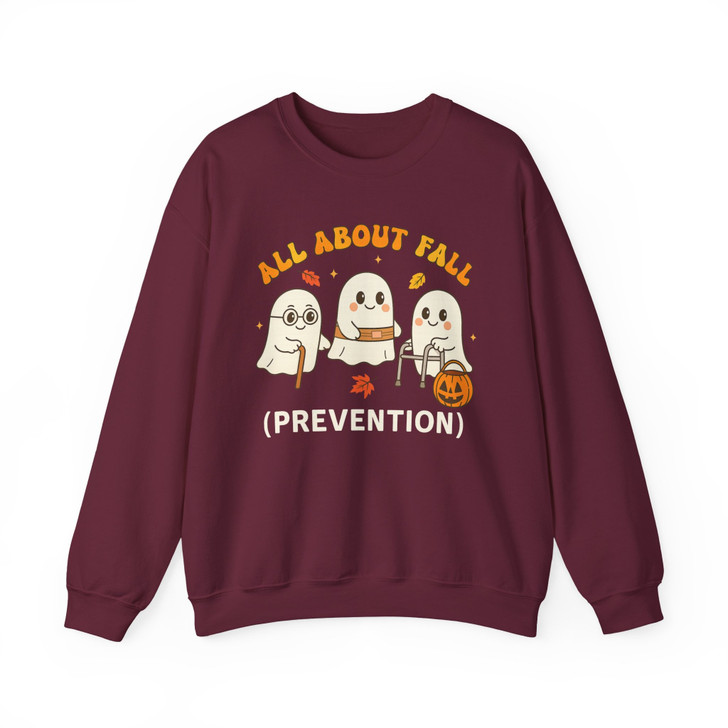 Fall Prevention Ghost OT Sweatshirt Adult S-5XL