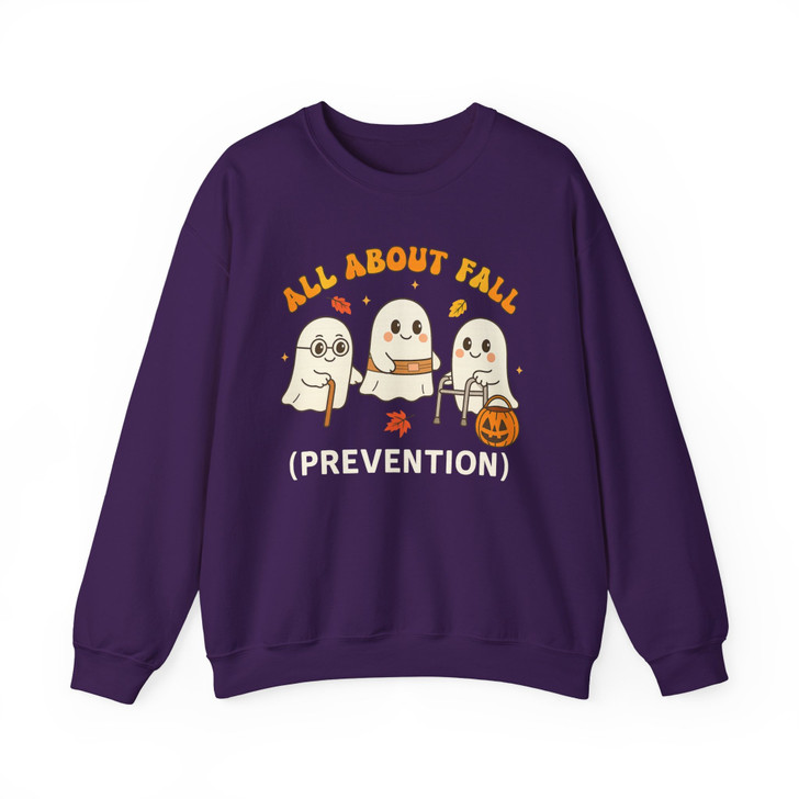 Fall Prevention Ghost OT Sweatshirt Adult S-5XL