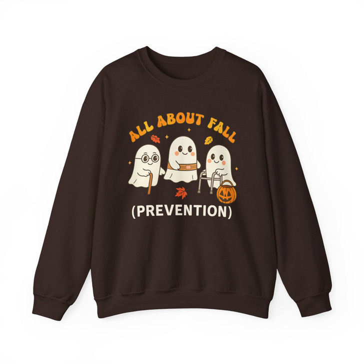 Fall Prevention Ghost OT Sweatshirt Adult S-5XL