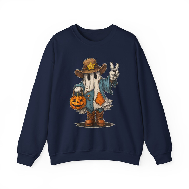 Halloween Witch And Pumpkin Sweatshirt Adult S-5XL