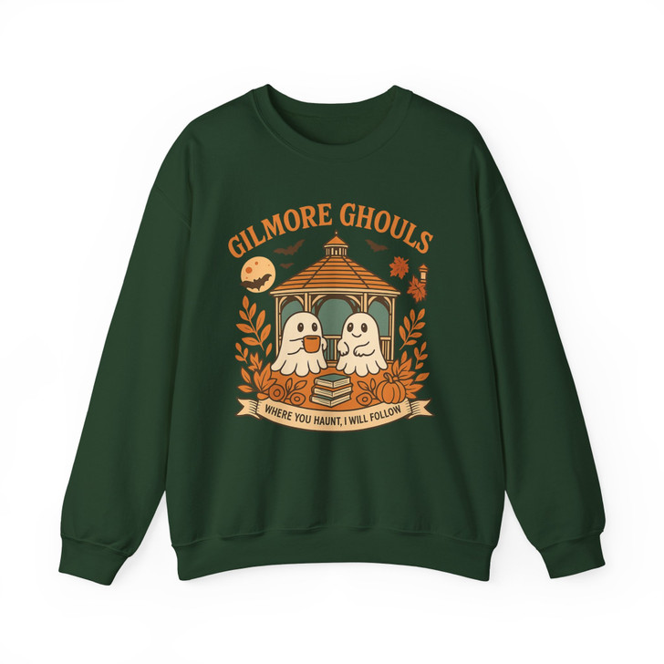 Old House Ghosts Fall Shirt Vintage Spooky Season Cottagecore Sweatshirt S-5XL