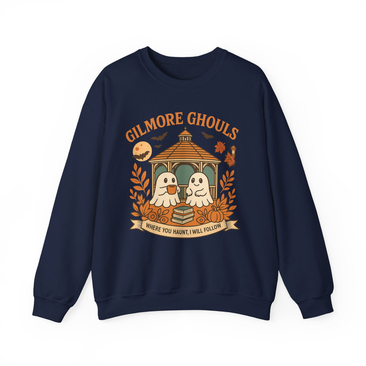 Old House Ghosts Fall Shirt Vintage Spooky Season Cottagecore Sweatshirt S-5XL