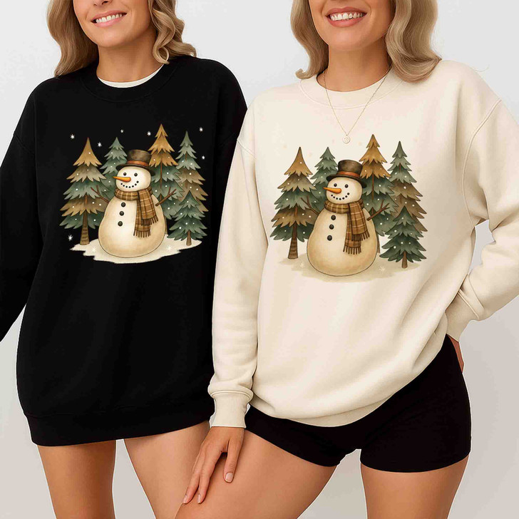 Cozy Christmas Tree Winter Holiday Festive Sweatshirt Sweatshirt S-5XL
