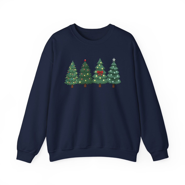 Christmas Tree Holiday Outfit Festive Winter Gift Sweatshirt Sweatshirt S-5XL