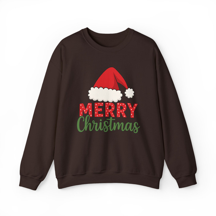 Merry Christmas Holiday Crewneck Sweatshirt S-5XL