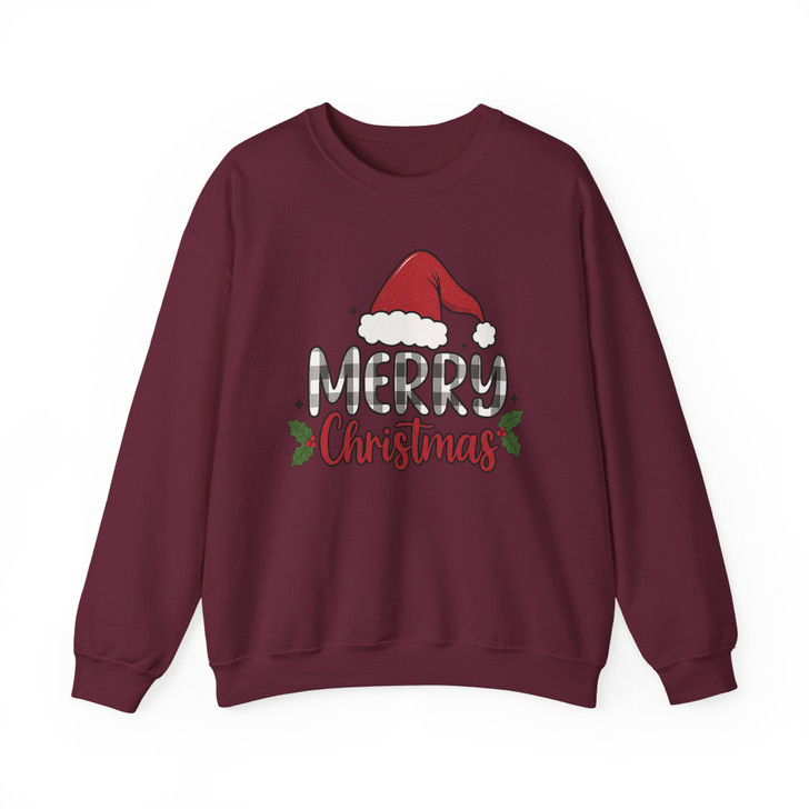 Cute Merry Christmas Holiday Sweatshirt for Women S-5XL