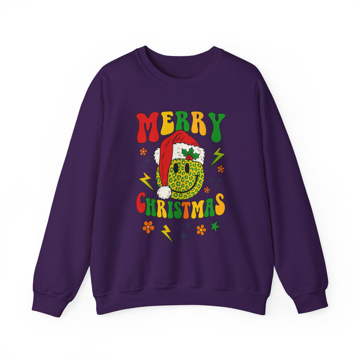 Festive Winter Holiday Family Crewneck Sweatshirt S-5XL