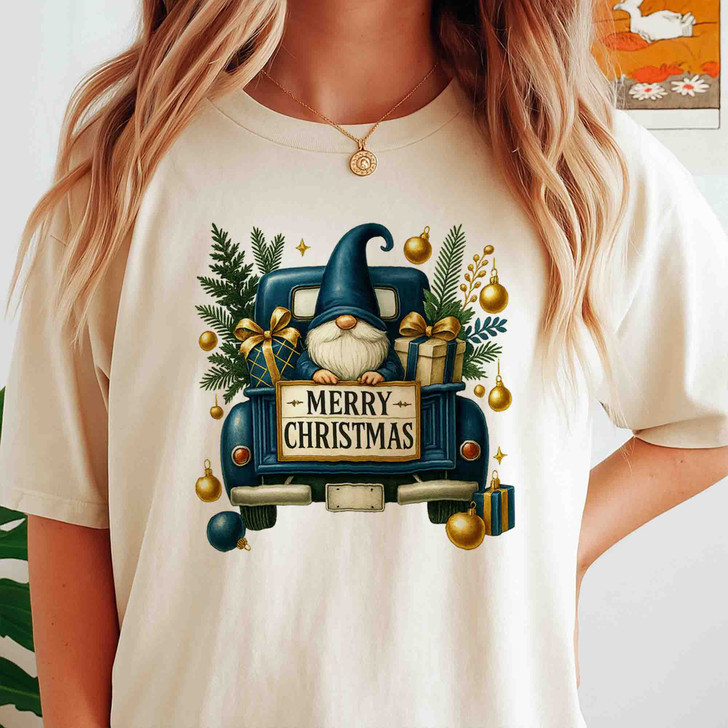 Cute Christmas Gnome Family Holiday Shirt T-shirt S-5XL