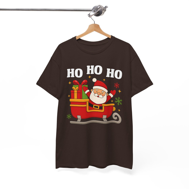Christmas Santa Holiday Design Festive Gift Shirt T-shirt S-5XL
