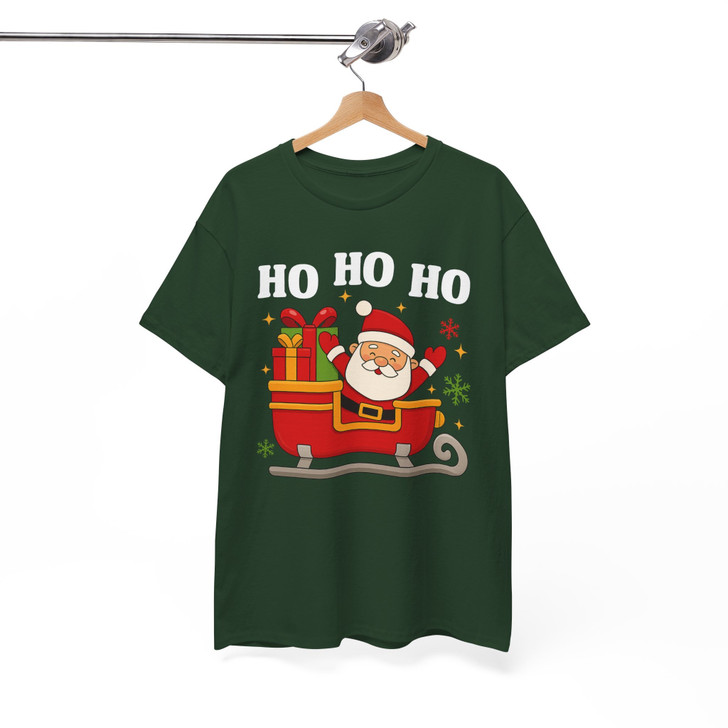 Christmas Santa Holiday Design Festive Gift Shirt T-shirt S-5XL