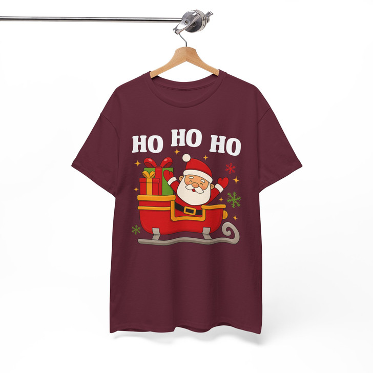 Christmas Santa Holiday Design Festive Gift Shirt T-shirt S-5XL