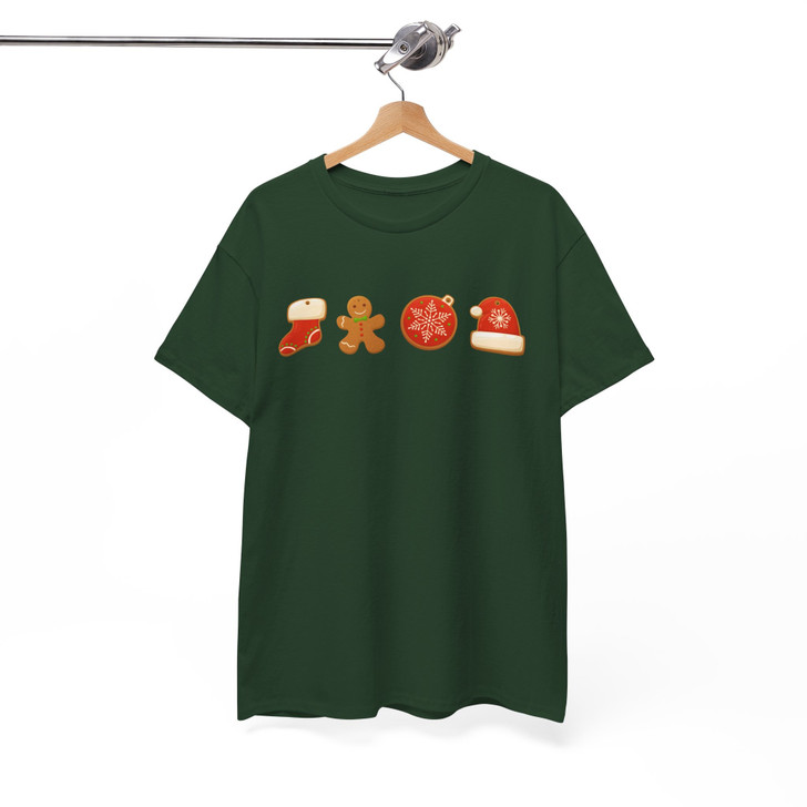 Christmas Cookie Baking Gingerbread Holiday T-shirt S-5XL