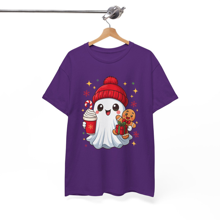 Cute Ghost Coffee Holiday Boojee Style T-shirt S-5XL
