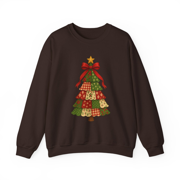 Disco Ball Coquette Christmas Bow Holiday Sweatshirt S-5XL