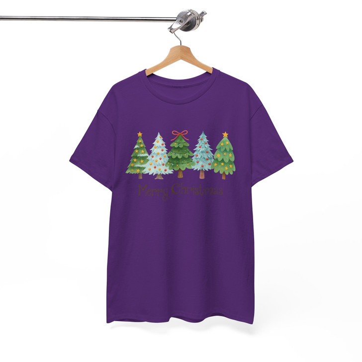 Vintage Christmas Tree Classic Xmas Holiday T-shirt S-5XL
