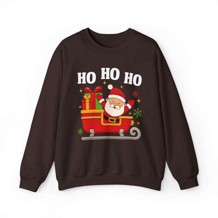 Christmas Santa Holiday Design Festive Gift Sweatshirt S-5XL