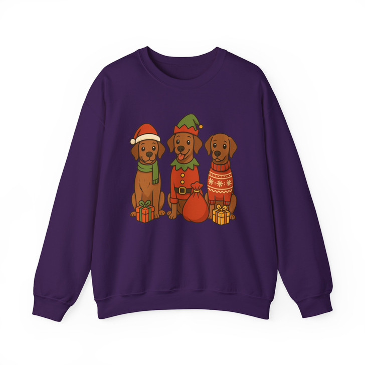 German Shorthaired Pointer Santa Elf Christmas Sweatshirt S-5XL