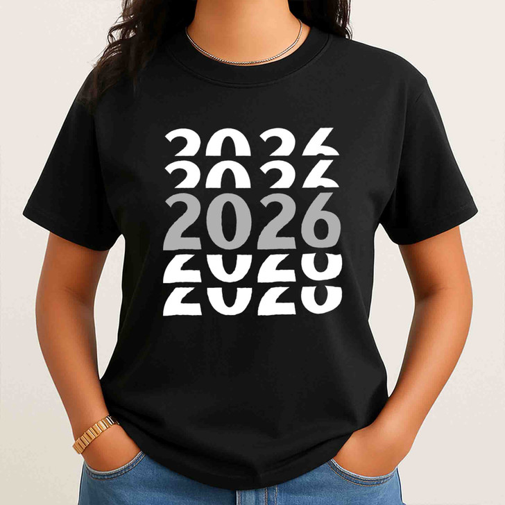It's 2026 Happy New Year Winter Adults T-shirt S-5XL
