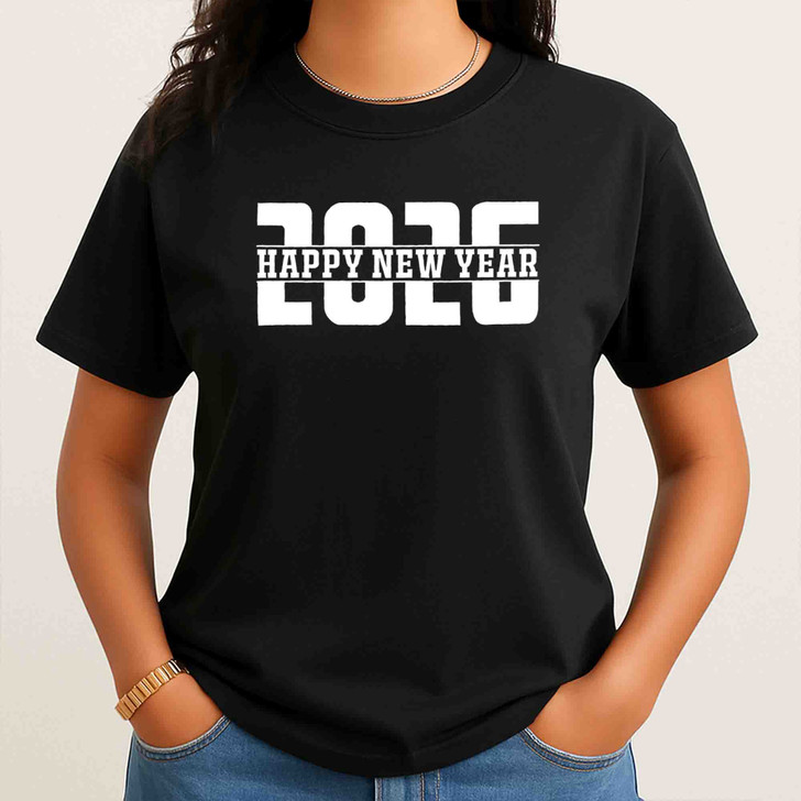Happy New Year 2026 Winter Adults T-shirt S-5XL