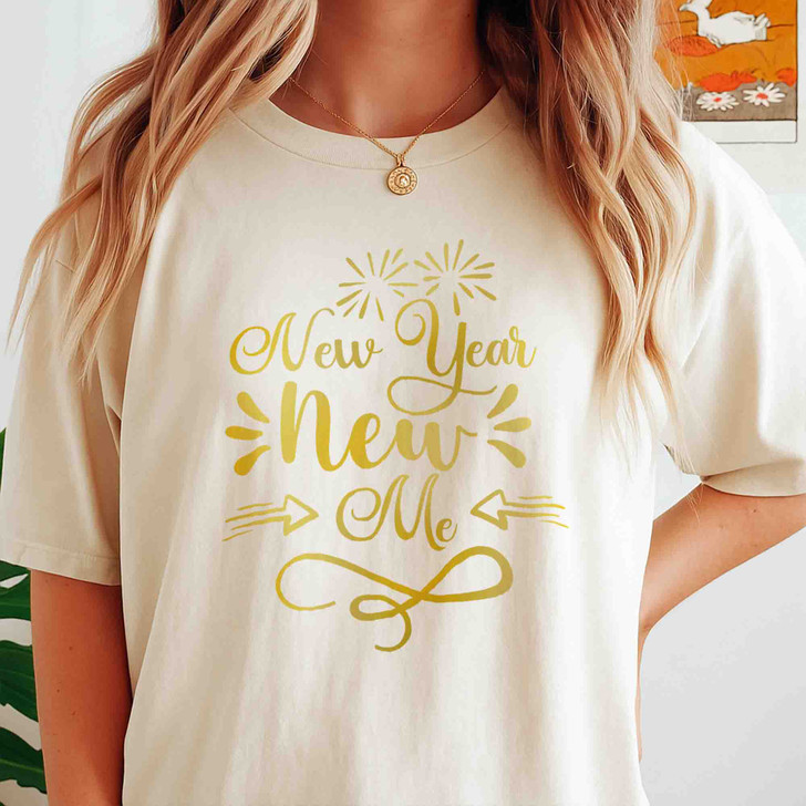 New Year New Me Winter Cozy Adults T-shirt S-5XL